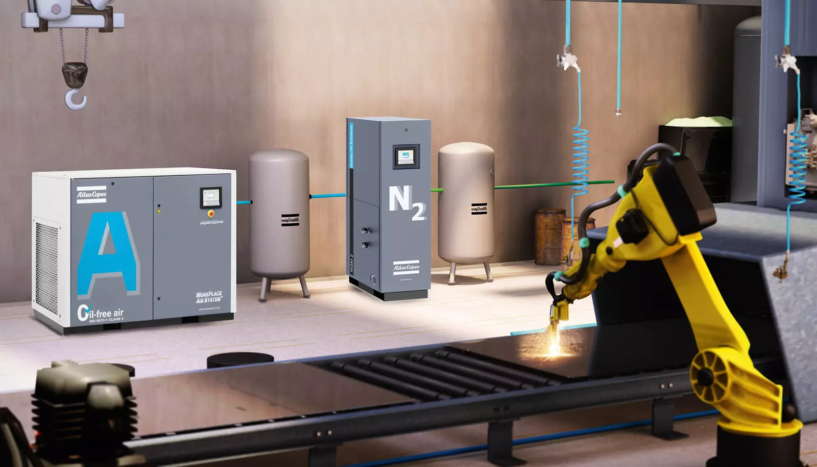 Compresseurs exempts d’huile